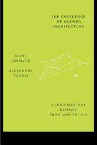 The Emergence of Modern Architecture_cover