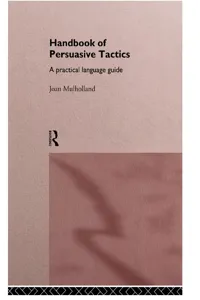 A Handbook of Persuasive Tactics_cover