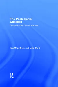 The Postcolonial Question_cover
