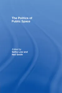 The Politics of Public Space_cover