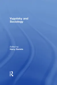 Vygotsky and Sociology_cover