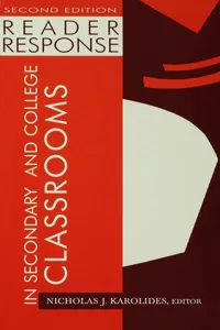 Reader Response in Secondary and College Classrooms_cover