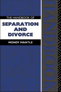 The Handbook of Separation and Divorce_cover