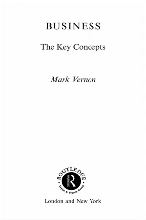 Business: The Key Concepts