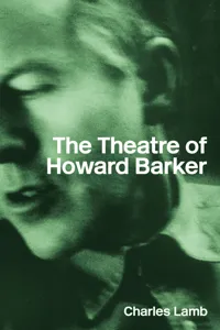 The Theatre of Howard Barker_cover