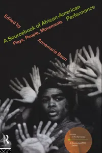 A Sourcebook on African-American Performance_cover