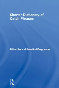 Shorter Dictionary of Catch Phrases_cover