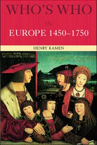 Who's Who in Europe 1450-1750_cover