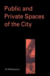 Public and Private Spaces of the City_cover