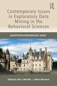 Contemporary Issues in Exploratory Data Mining in the Behavioral Sciences_cover