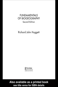 Fundamentals of Biogeography_cover