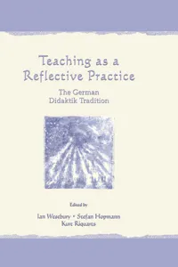Teaching As A Reflective Practice_cover
