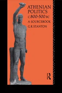 Athenian Politics c800-500 BC_cover