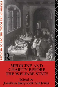 Medicine and Charity Before the Welfare State_cover