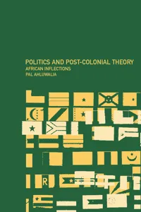 Politics and Post-Colonial Theory_cover