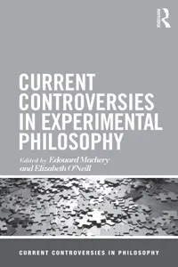 Current Controversies in Experimental Philosophy_cover