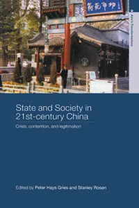 State and Society in 21st Century China_cover