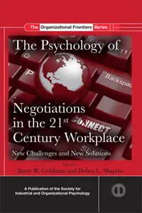 The Psychology of Negotiations in the 21st Century Workplace_cover