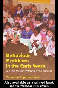 Behaviour Problems in the Early Years_cover