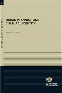 Urban Planning and Cultural Identity_cover