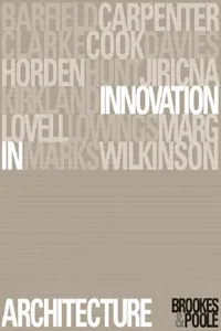 Innovation in Architecture_cover