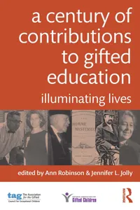 A Century of Contributions to Gifted Education_cover