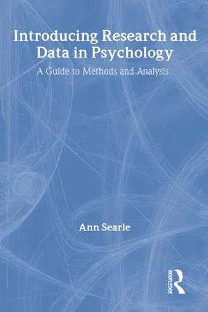 Introducing Research and Data in Psychology