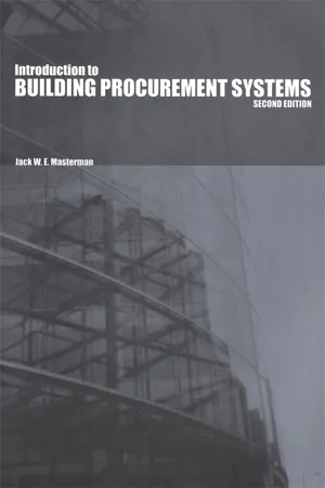 An Introduction to Building Procurement Systems