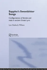 Sappho's Sweetbitter Songs_cover