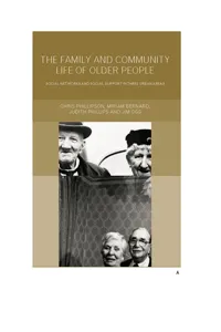 Family and Community Life of Older People_cover