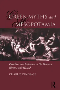 Greek Myths and Mesopotamia_cover