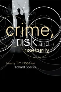 Crime, Risk and Insecurity_cover