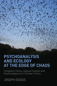 Psychoanalysis and Ecology at the Edge of Chaos_cover