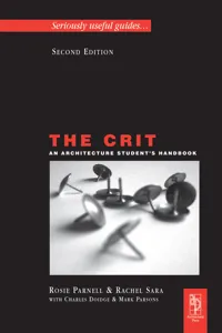 The Crit: An Architecture Student's Handbook_cover