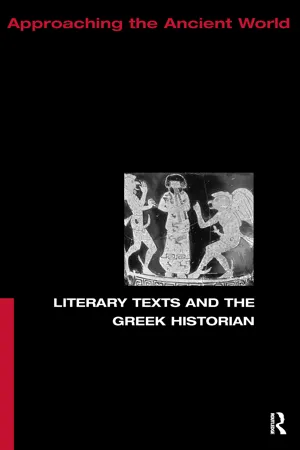 Literary Texts and the Greek Historian