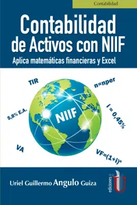 Contabilidad de activos con NIIF. Aplica matemáticas financieras y excel_cover