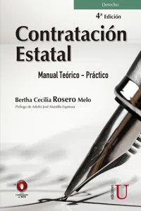 Contratación estatal. Manual teórico- práctico. 4ta edición_cover