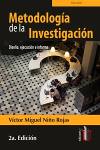 Metodología de la investigación. Diseño, ejecución e informe. 2da edición_cover