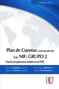 Plan de cuentas contextualizado bajo Nif: grupo 2prácticas de gobernanza contable en las PYME_cover