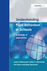 Understanding Pupil Behaviour in School_cover