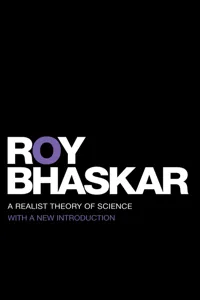 A Realist Theory of Science_cover
