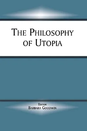 The Philosophy of Utopia