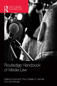 Routledge Handbook of Media Law_cover