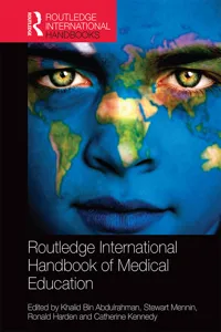 Routledge International Handbook of Medical Education_cover