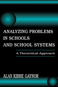 Analyzing Problems in Schools and School Systems_cover