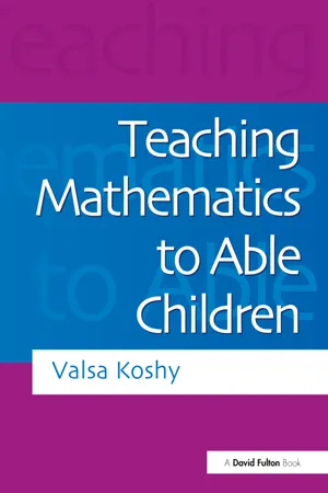 Teaching Mathematics to Able Children