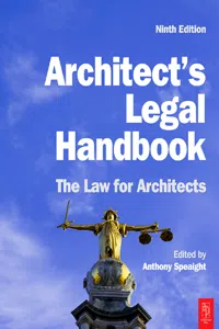 Architect's Legal Handbook_cover