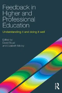 Feedback in Higher and Professional Education_cover
