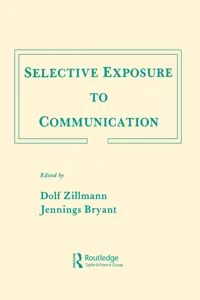 Selective Exposure To Communication_cover
