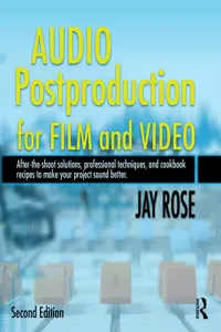 Audio Postproduction for Film and Video_cover